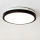 Brilagi - LED Bathroom ceiling light PERA LED/24W/230V d. 28 cm IP65 black