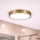 Brilagi - LED Bathroom Ceiling Light POOL LED/24W/230V 3000/4000/5500K Ø 30 cm IP54 Brass