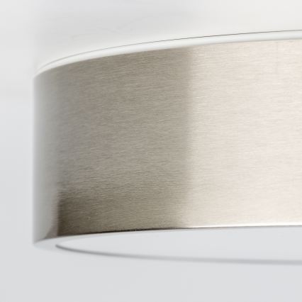 BRILAGI - LED Bathroom Ceiling Light POOL LED/24W/230V 3000/4000/5500K dia. 30 cm IP54 Matte Chrome