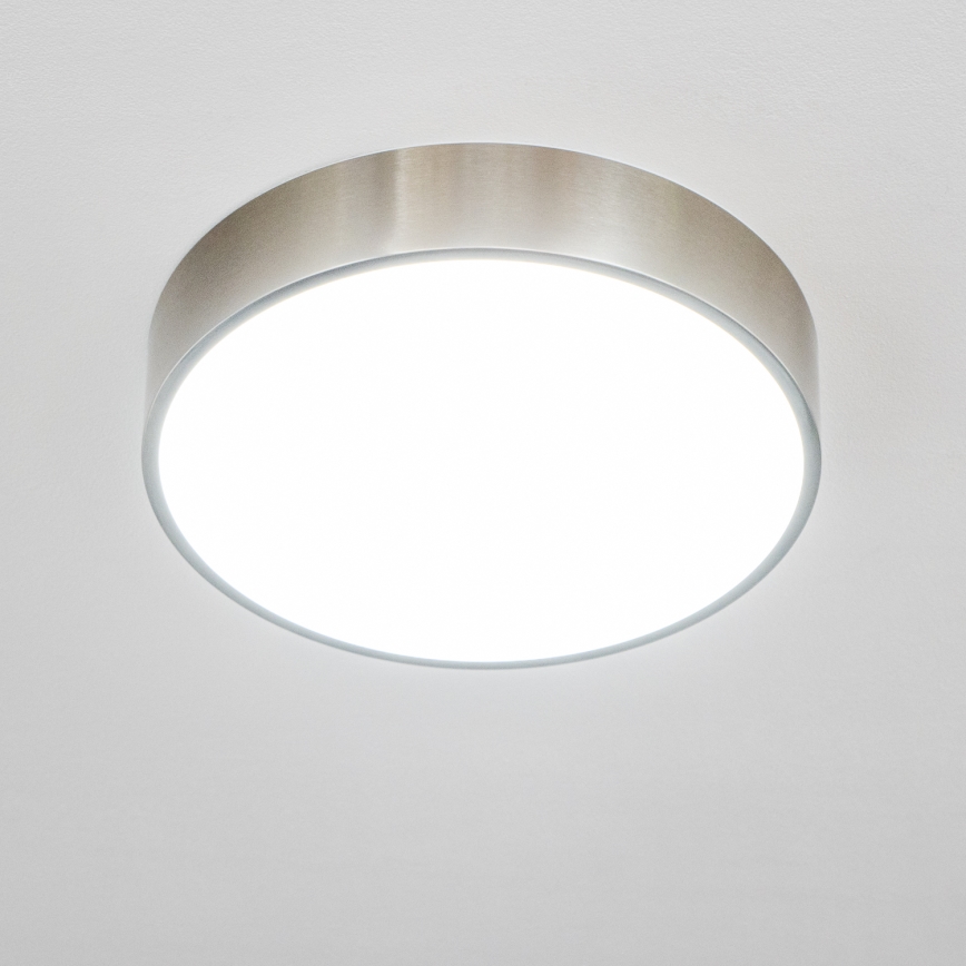 BRILAGI - LED Bathroom Ceiling Light POOL LED/24W/230V 3000/4000/5500K dia. 30 cm IP54 Matte Chrome