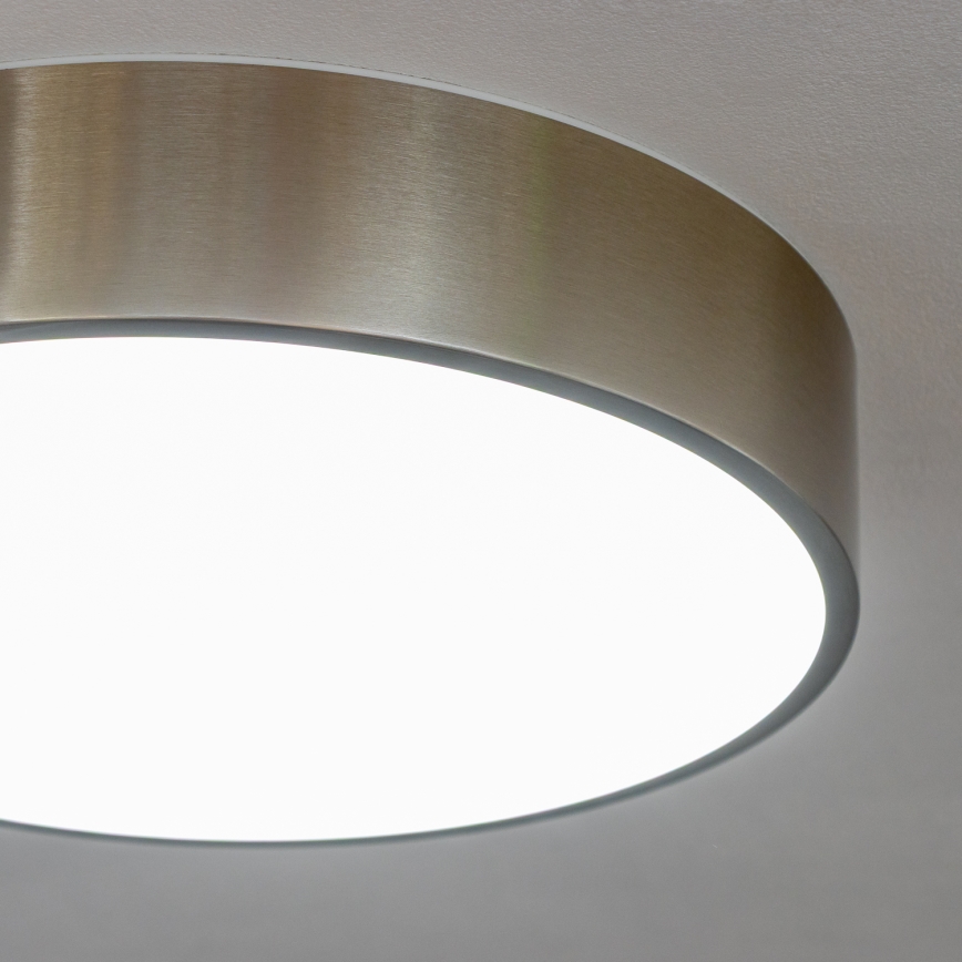 BRILAGI - LED Bathroom Ceiling Light POOL LED/24W/230V 3000/4000/5500K dia. 30 cm IP54 Matte Chrome