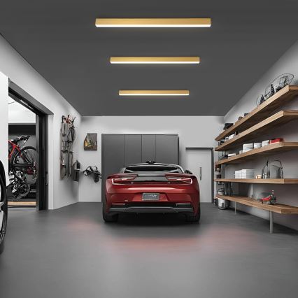 Brilagi - SLEEKLINE LED Bathroom Ceiling Light LED/40W/230V 3000/4500/6000K Gold IP44