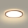Brilagi - LED Bathroom Ceiling Light ULTRA SLIM LED/12W/230V Ø 22.5 cm Rose Gold IP54