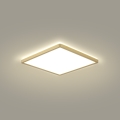 Brilagi - LED Bathroom Ceiling Light ULTRA SLIM LED/18W/230V 30x30 cm Gold IP54