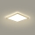 Brilagi - LED Bathroom Ceiling Light ULTRA SLIM LED/18W/230V 30x30 cm Gold IP54