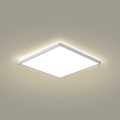 Brilagi - LED Bathroom Ceiling Light ULTRA SLIM LED/18W/230V 30x30 cm Silver IP54