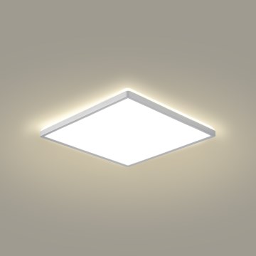 Brilagi - LED Bathroom Ceiling Light ULTRA SLIM LED/18W/230V 30x30 cm Silver IP54