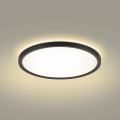 Brilagi - LED Bathroom ceiling light ULTRA SLIM LED/24W/230V 42x42 cm black IP54