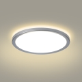 Brilagi - LED Bathroom Ceiling Light ULTRA SLIM LED/24W/230V Ø 42 cm Silver IP54