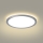 Brilagi - LED Bathroom Ceiling Light ULTRA SLIM LED/24W/230V Ø 42 cm Silver IP54