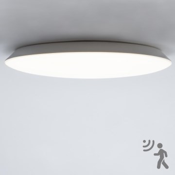 Brilagi - LED Bathroom Ceiling Light with Sensor VESTAS LED/28W/230V Ø 38 cm 4000K IP54