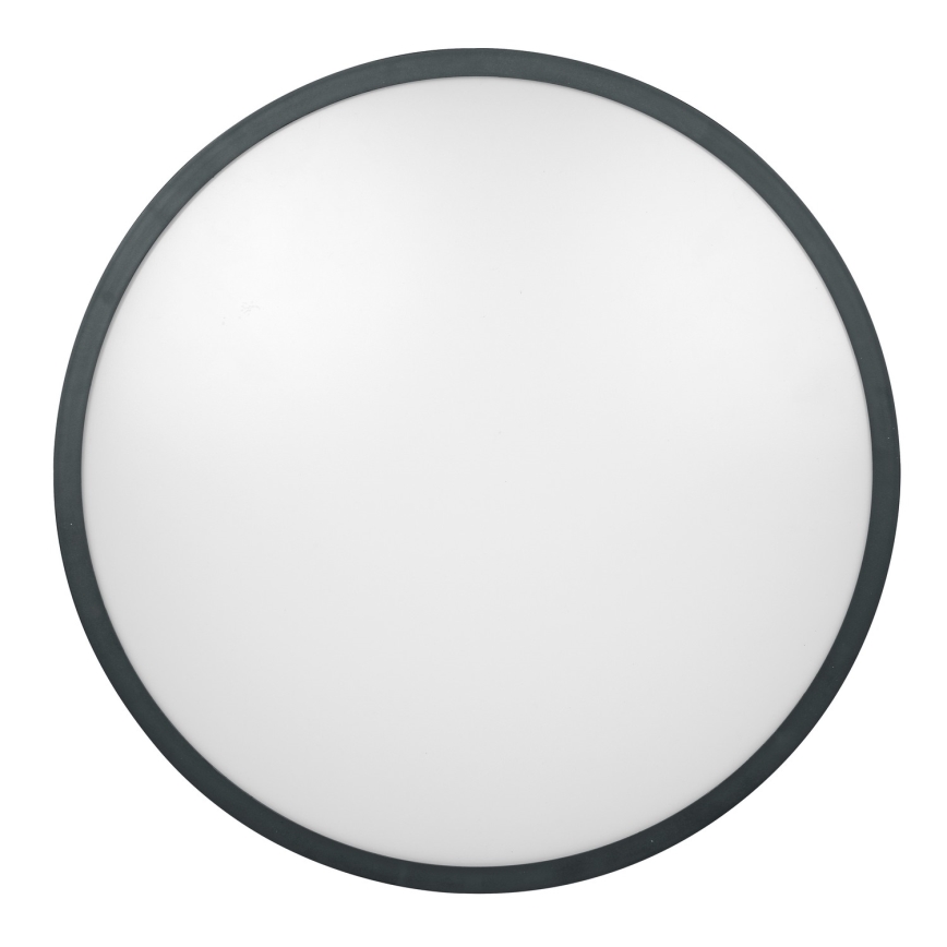 Brilagi - ZENNA LED Bathroom Ceiling Light with Sensor, LED/24W/230V, Ø35 cm, IP44, Anthracite + Remote Control