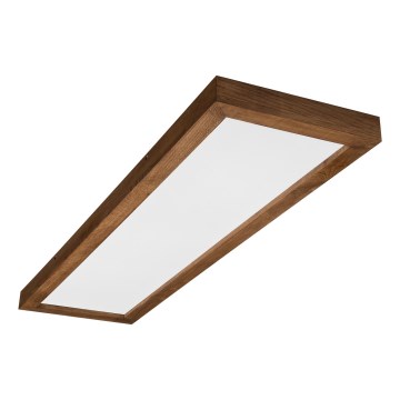 Brilagi - LED Bathroom Ceiling Light WOODY FRAME LED/40W/230V 120x30 cm IP44 Cherry Oak