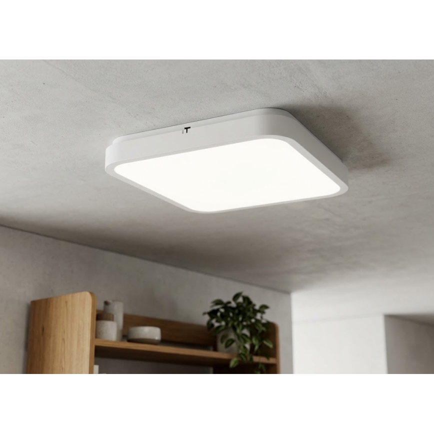 BRILAGI - ZENNA LED Bathroom Ceiling Light, 24W/230V, 34.5 x 34.5 cm, IP44, White