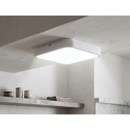 BRILAGI - ZENNA LED Bathroom Ceiling Light, 24W/230V, 34.5 x 34.5 cm, IP44, White