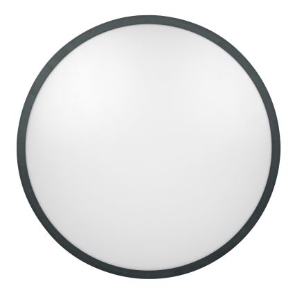 Brilagi - ZENNA LED Bathroom Ceiling Light LED/24W/230V Ø 35 cm IP44 Anthracite