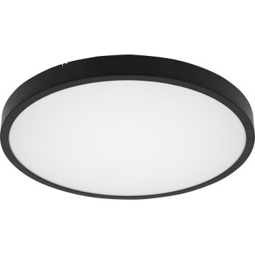 Brilagi - LED Bathroom Ceiling Light ZENNA LED/24W/230V Ø 35 cm IP44 black