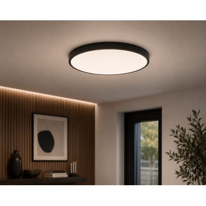 BRILAGI - LED Bathroom Ceiling Light ZENNA LED/24W/230V Ø 35 cm IP44 black