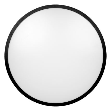 BRILAGI - LED bathroom ceiling light with sensor ZENNA LED/36W/230V Ø 41.3 cm IP44 black + remote control