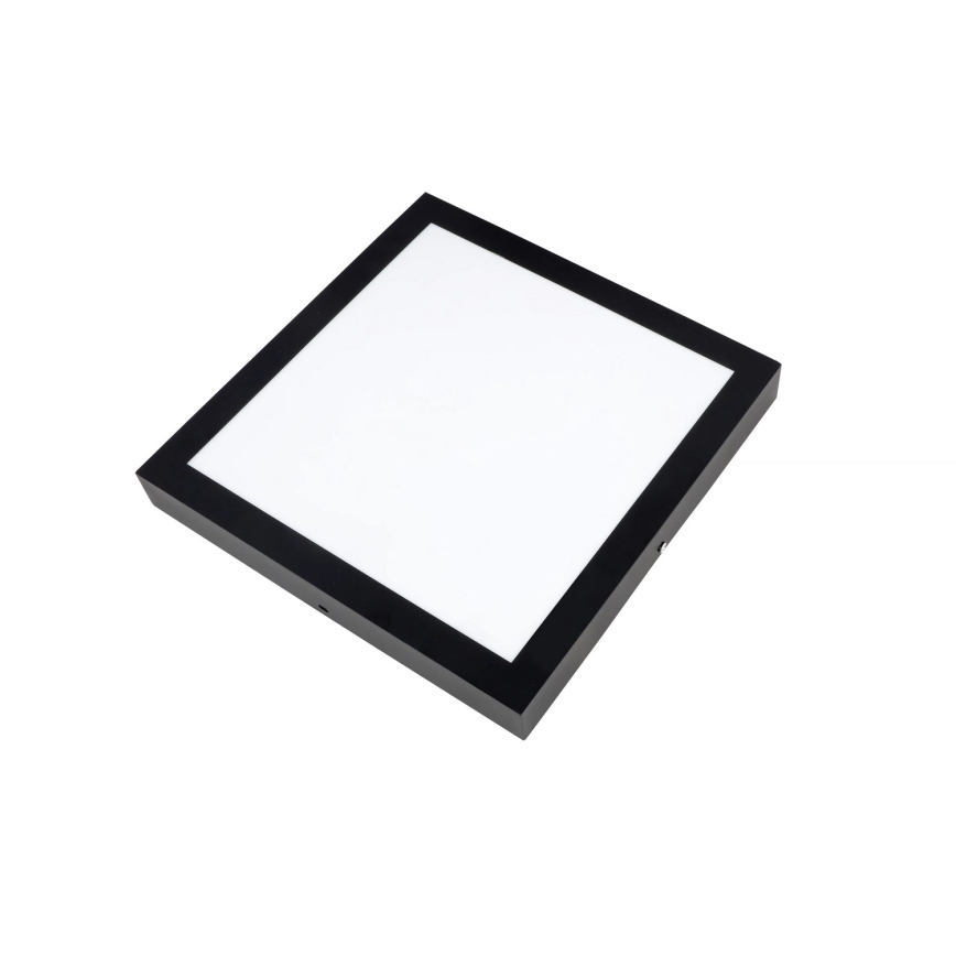 Brilagi - LED Bathroom ceiling light FRAME LED/24W/230V 30x30 cm 3000/4000/6000K IP44 black