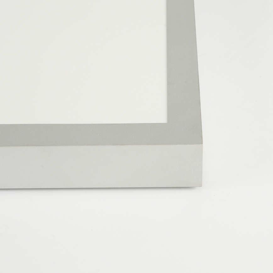 Brilagi - LED Bathroom Ceiling Light FRAME LED/50W/230V 3000/4000/6000K 120x30 cm IP44 silver