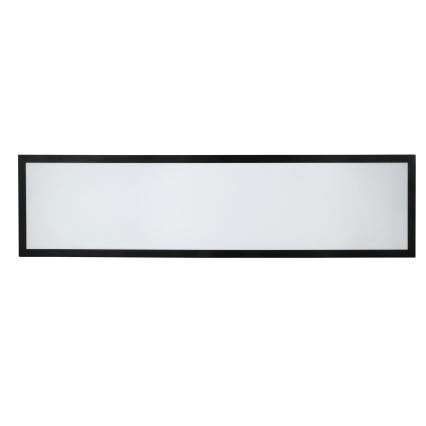 Brilagi - LED Bathroom ceiling light FRAME LED/50W/230V 30x120 cm 3000/4000/6000K IP44 black