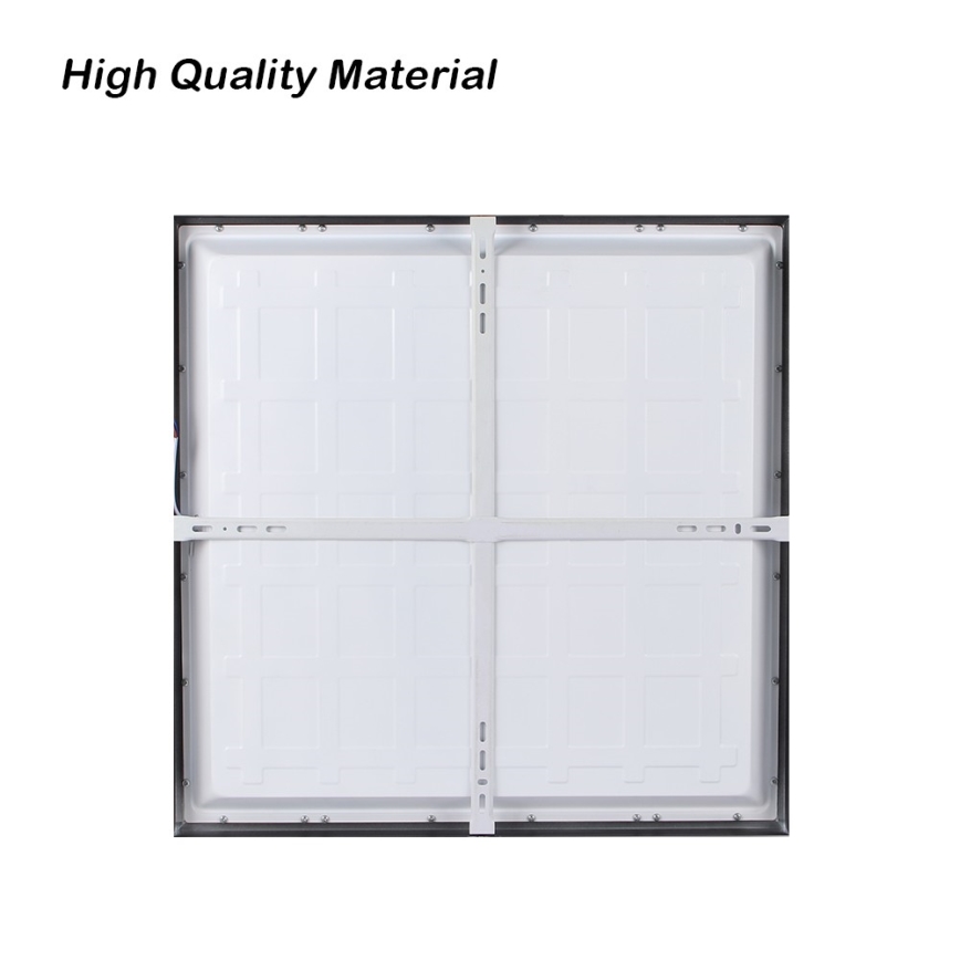Brilagi - LED Bathroom ceiling light FRAME LED/50W/230V 60x60 cm 3000/4000/6000K IP44 black