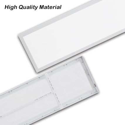 Brilagi - LED Bathroom ceiling light FRAME LED/50W/230V 30x120 cm 3000/4000/6000K IP44 white