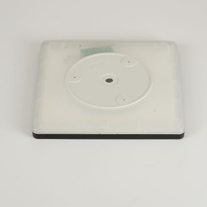 Brilagi - LED Bathroom ceiling light ULTRA SLIM LED/18W/230V 30x30 cm black IP54