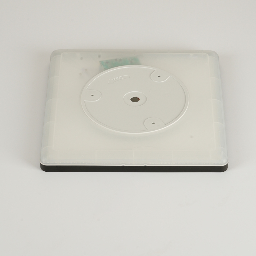 Brilagi - LED Bathroom ceiling light ULTRA SLIM LED/18W/230V 30x30 cm black IP54