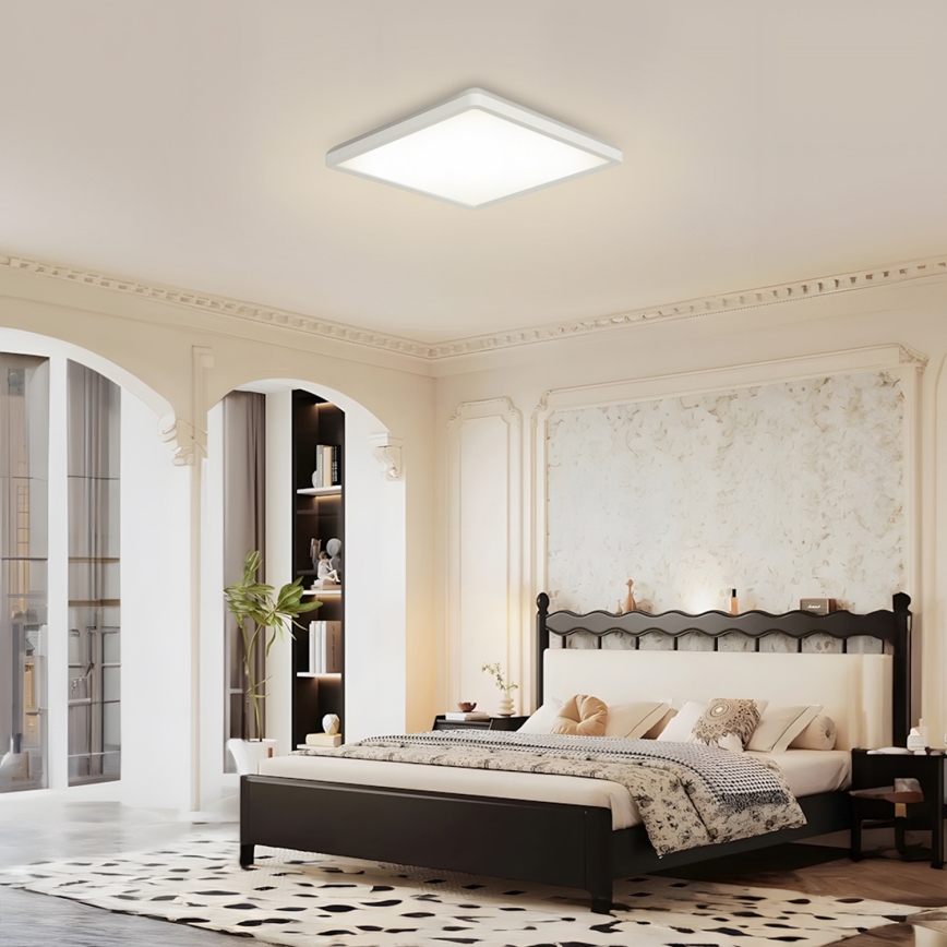 Brilagi - LED Bathroom ceiling light ULTRA SLIM LED/18W/230V 30x30 cm white IP54