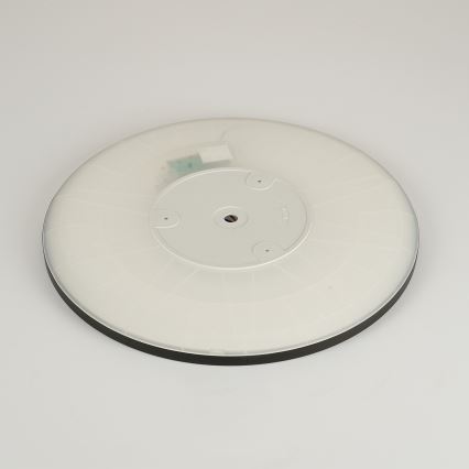 Brilagi - LED Bathroom ceiling light ULTRA SLIM LED/24W/230V d. 42 cm black IP54