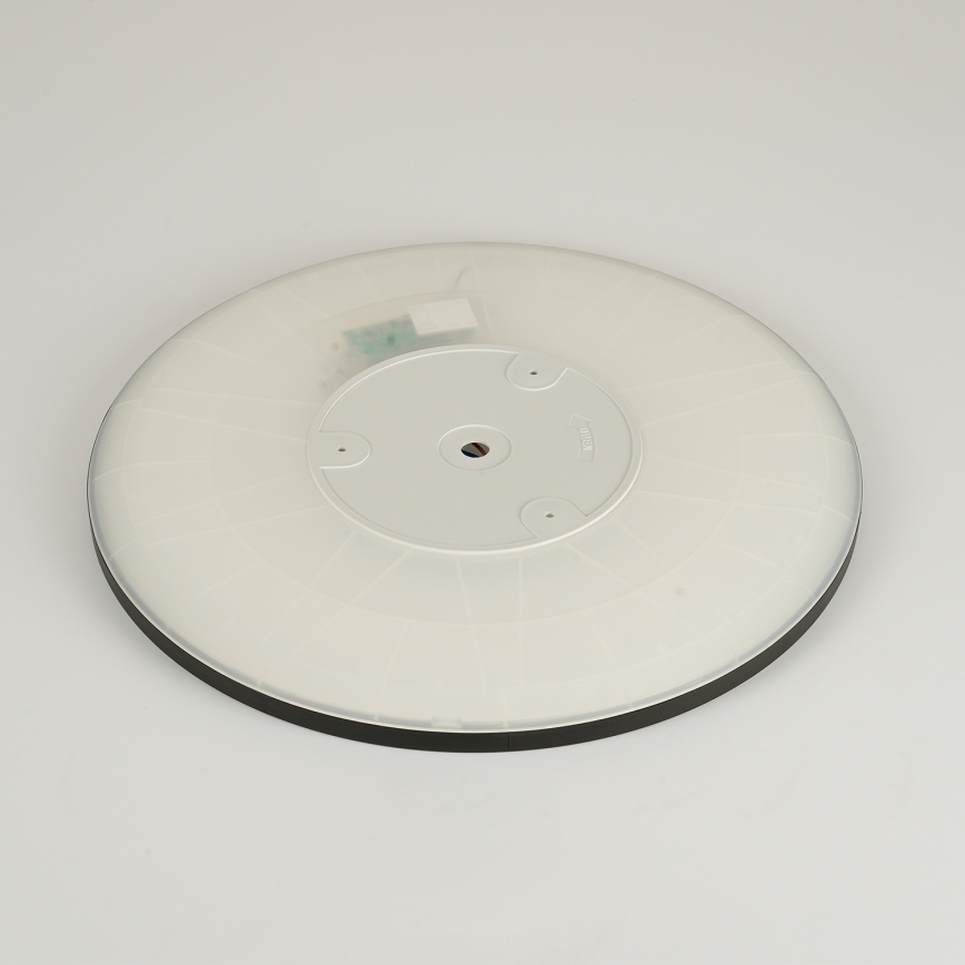 Brilagi - LED Bathroom ceiling light ULTRA SLIM LED/24W/230V d. 42 cm black IP54