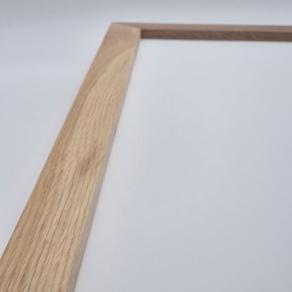 Brilagi - LED Ceiling Light WOODY FRAME LED/40W/230V 120x30 cm IP44 oak
