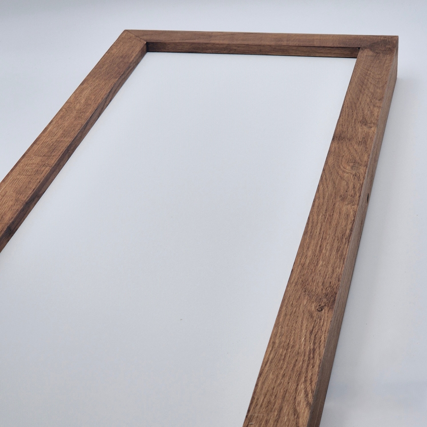 Brilagi - LED Bathroom Ceiling Light WOODY FRAME LED/40W/230V 120x30 cm IP44 Cherry Oak