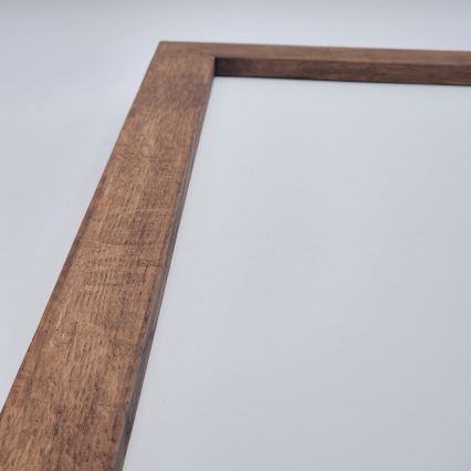Brilagi - LED Bathroom Ceiling Light WOODY FRAME LED/40W/230V 120x30 cm IP44 Cherry Oak
