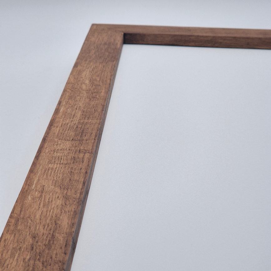 Brilagi - LED Bathroom Ceiling Light WOODY FRAME LED/40W/230V 120x30 cm IP44 Cherry Oak