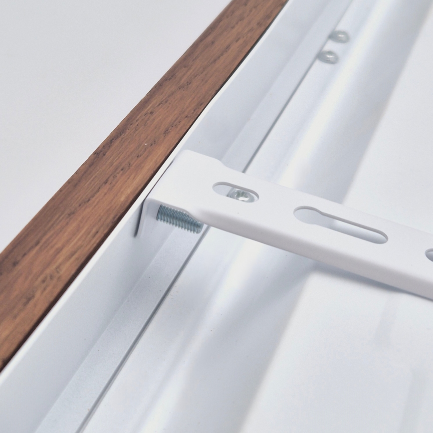 Brilagi - LED Bathroom Ceiling Light WOODY FRAME LED/40W/230V 120x30 cm IP44 Cherry Oak