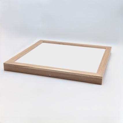 Brilagi - LED Ceiling Light for Bathroom WOODY FRAME LED/40W/230V 60x60 cm IP44 Oak