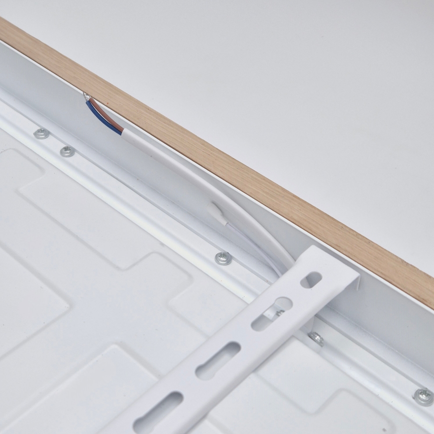 Brilagi - LED Ceiling Light for Bathroom WOODY FRAME LED/40W/230V 60x60 cm IP44 Oak