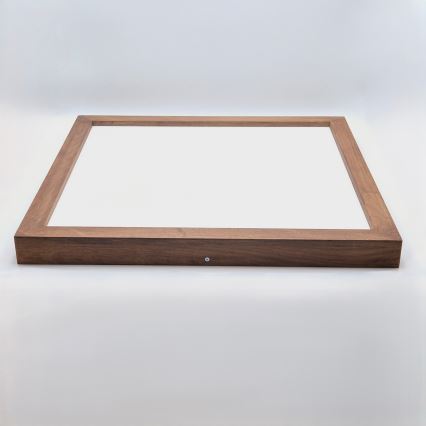 Brilagi - LED Bathroom Ceiling Light WOODY FRAME LED/40W/230V 60x60 cm IP44 cherry