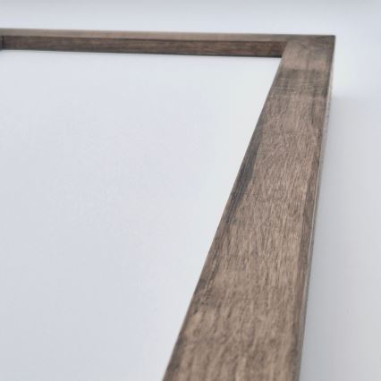 Brilagi - LED Bathroom Ceiling Light WOODY FRAME LED/50W/230V 120x30 cm IP44 walnut