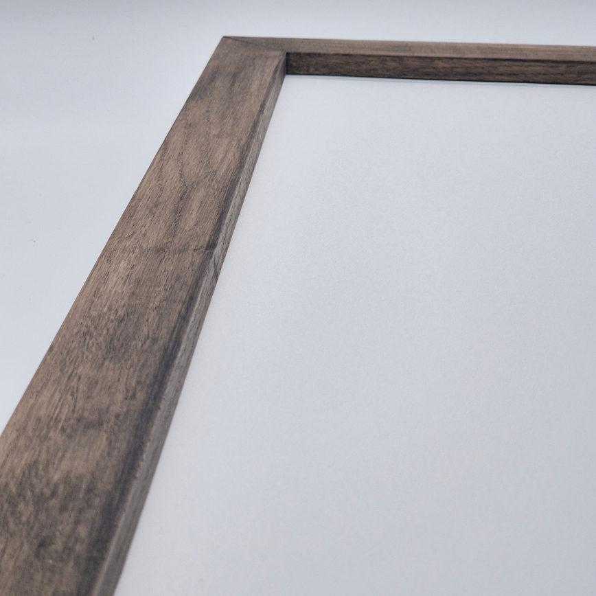 Brilagi - LED Bathroom Ceiling Light WOODY FRAME LED/50W/230V 120x30 cm IP44 walnut