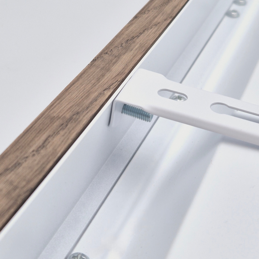 Brilagi - LED Bathroom Ceiling Light WOODY FRAME LED/50W/230V 120x30 cm IP44 walnut