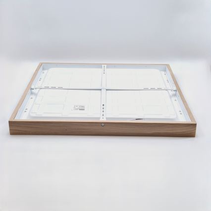 Brilagi - LED Bathroom Ceiling Light WOODY FRAME LED/50W/230V 60x60 cm IP44 oak