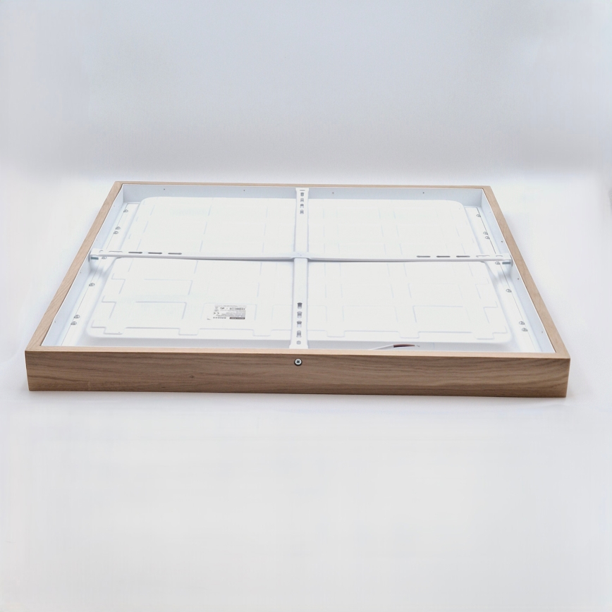 Brilagi - LED Bathroom Ceiling Light WOODY FRAME LED/50W/230V 60x60 cm IP44 oak
