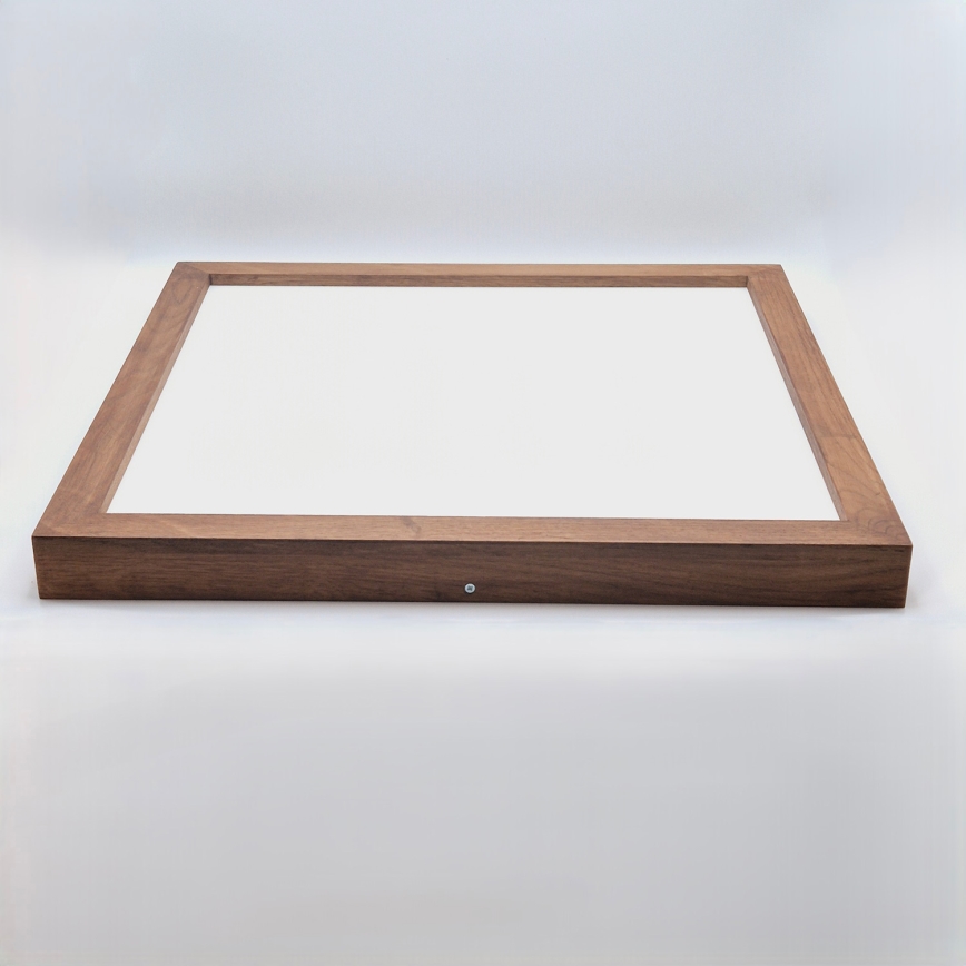 Brilagi - LED Ceiling Light for Bathroom WOODY FRAME LED/50W/230V 60x60 cm IP44 oak cherry