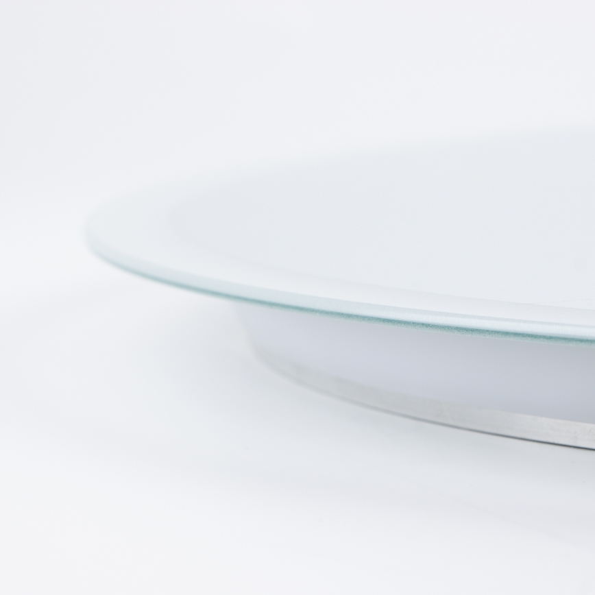 Brilagi - LED Bathroom Mirror BERNATE LED/19W/230V Ø 60 cm silver IP44 CRI 90 dimmable + CCT