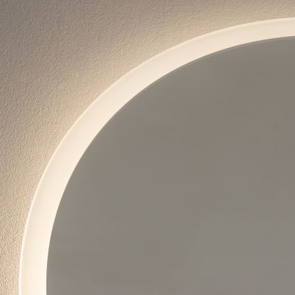 Brilagi - LED Bathroom Mirror BERNATE LED/19W/230V Ø 60 cm silver IP44 CRI 90 dimmable + CCT