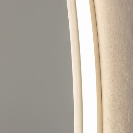 Brilagi - LED Bathroom Mirror BERNATE LED/19W/230V Ø 60 cm silver IP44 CRI 90 dimmable + CCT